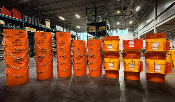 Orange Superchutes ready to ship.
